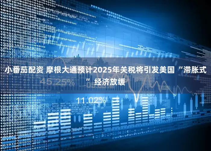 小番茄配资 摩根大通预计2025年关税将引发美国 “滞胀式” 经济放缓