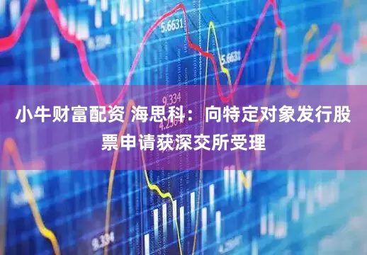 小牛财富配资 海思科：向特定对象发行股票申请获深交所受理