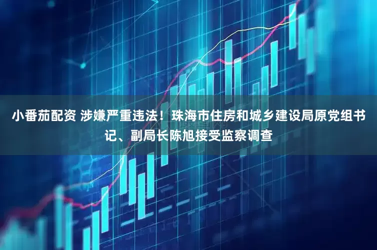 小番茄配资 涉嫌严重违法！珠海市住房和城乡建设局原党组书记、副局长陈旭接受监察调查